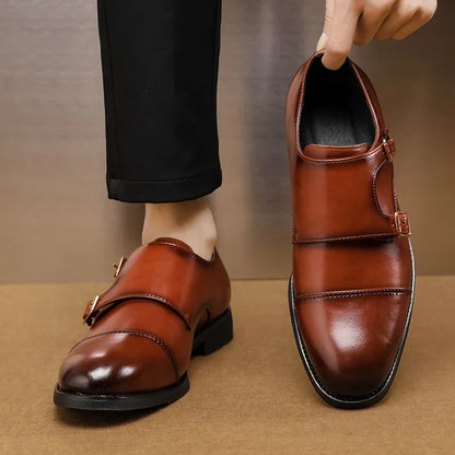 Men's Grandeur Monk Strap Shoes