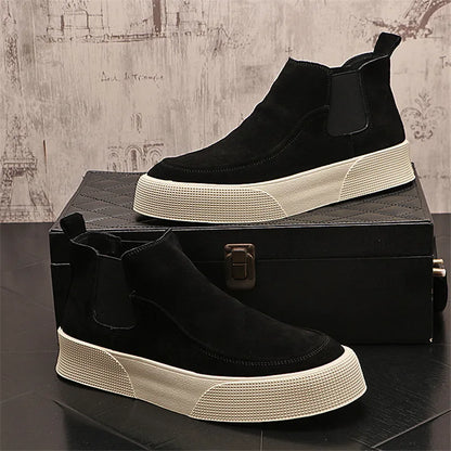 Men's Suede Chelsea Boots Matteo