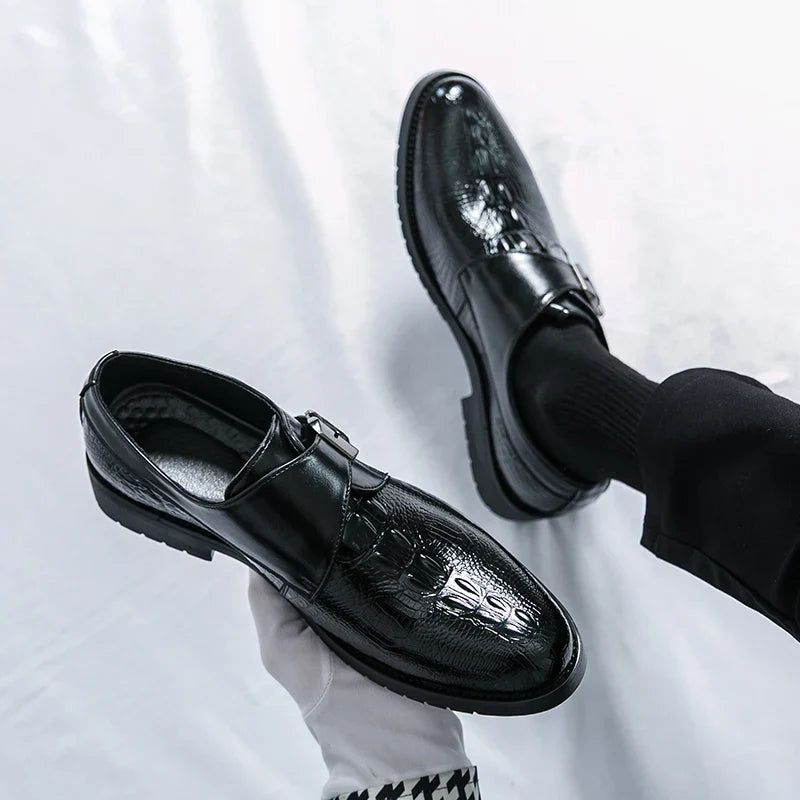 Men's Zenvor Genuine Leather Shoes