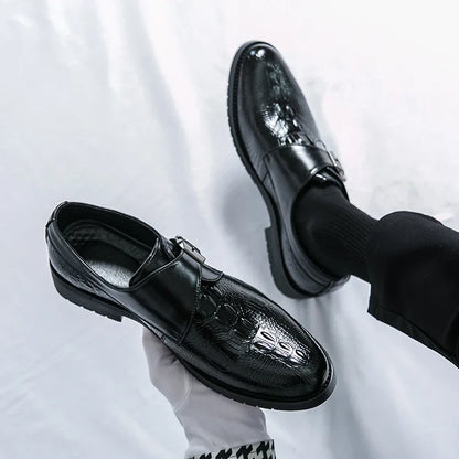 Men's Zenvor Genuine Leather Shoes