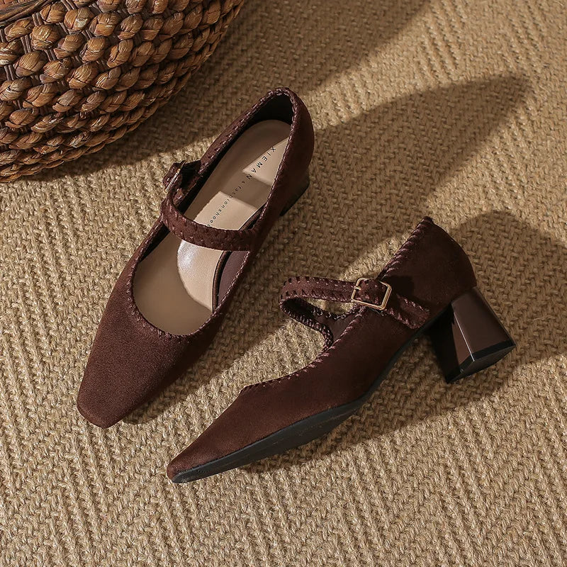Capri Suede Heels