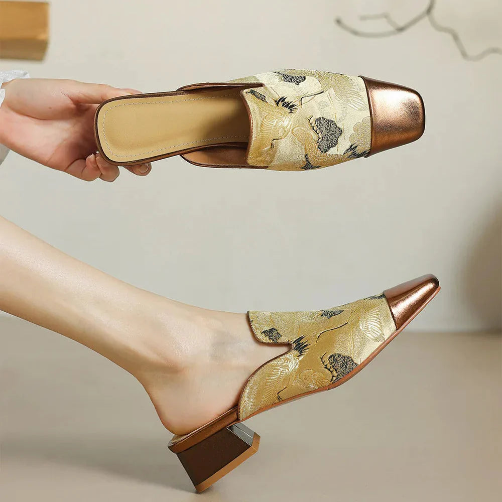 Orlinda Women's Floral Mules