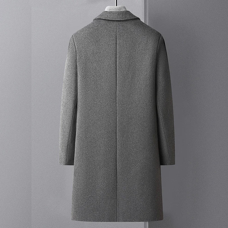 Men's Wool Blend Overcoat