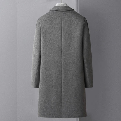Men's Wool Blend Overcoat