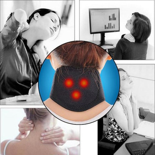 Magnetic Self Heating Neck Brace - Fashinoza