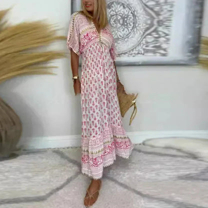 Women's Maxi Dress Boho Loose Fit