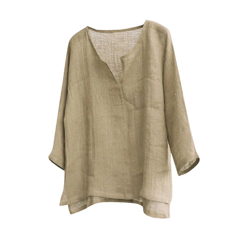 Men's Linen Summer Shirt - 
Fashinoza