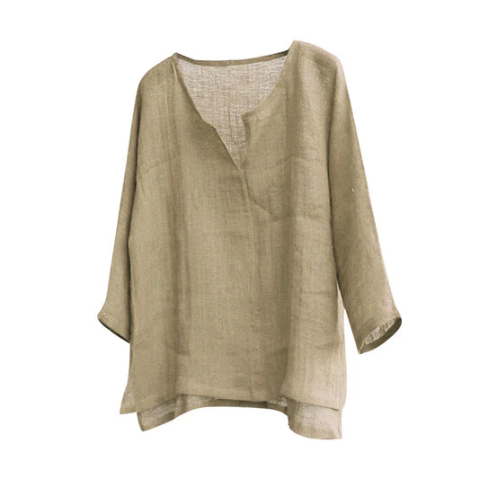 Men's Linen Summer Shirt - 
Fashinoza