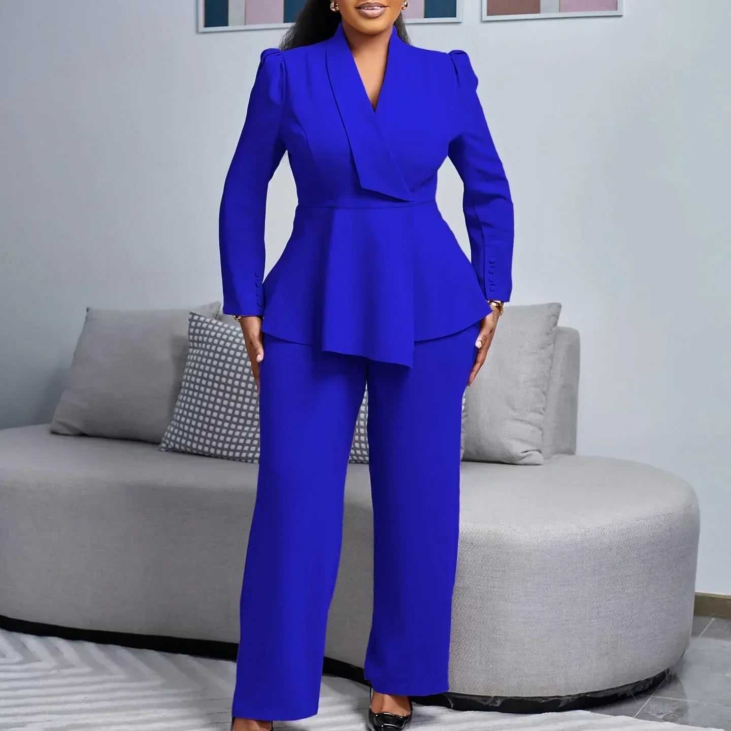 Clara | Women Suit Set with Tailored Long Blazer