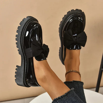 Serafina | Women’s Bow Platform Orthopedic Loafers
