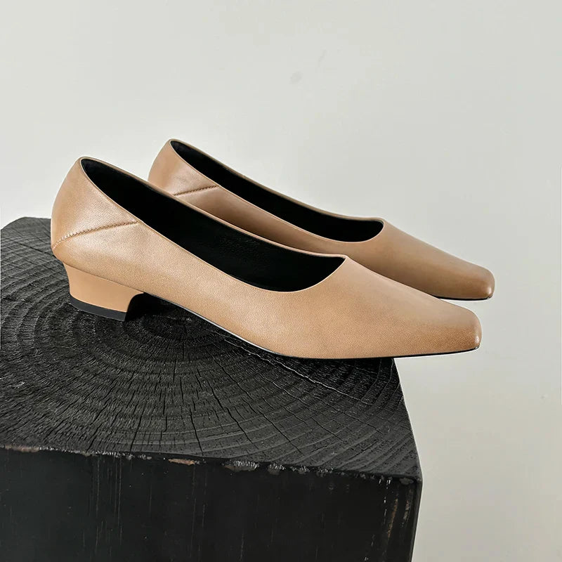 Nicole Genuine Leather Pumps