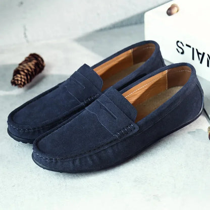 Men's Soft Loafers Comfortable Slip On Shoes