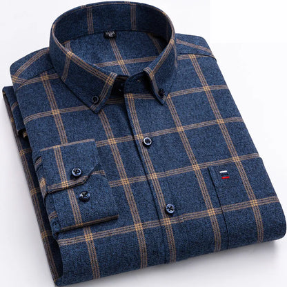 Nicholas | Men Spring Button Down Checkered Shirt