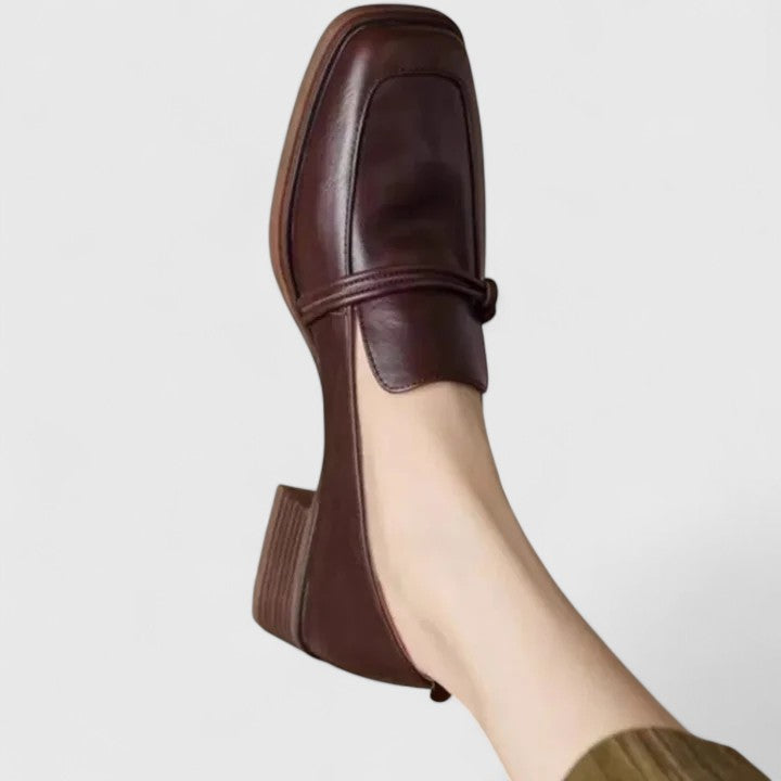 Women's Square-Toe Slip-On Loafers