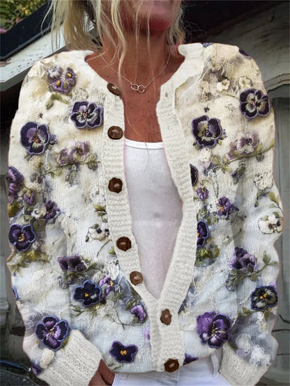 Women's Loose Fit Cardigan
