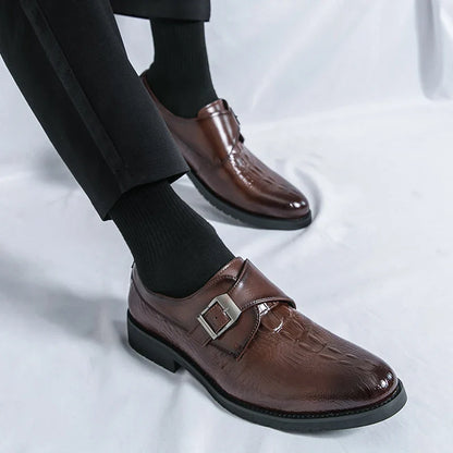 Men's Zenvor Genuine Leather Shoes