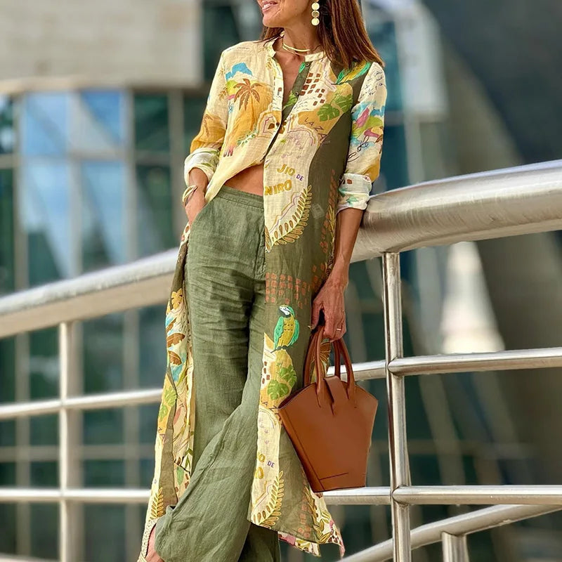 Women's Summer Clothing Set - Fashinoza