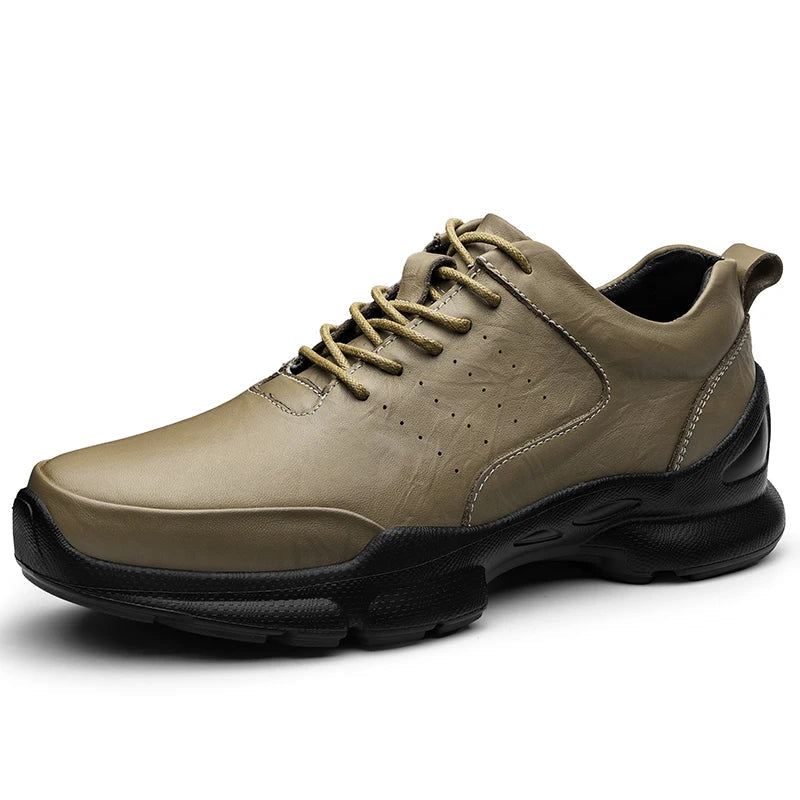 Brex Genuine Leather Sneakers