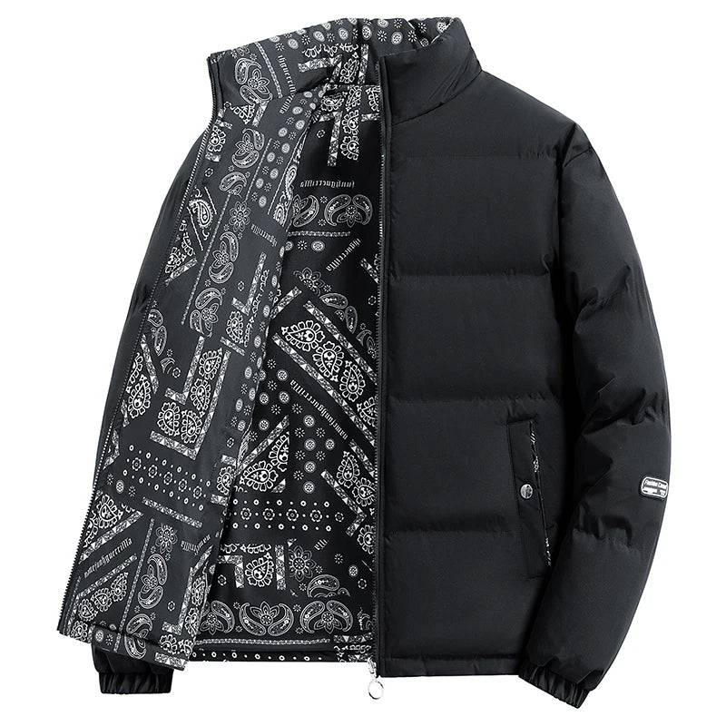 Carnegie Men's Puffer Bandana Jacket - 
Fashinoza