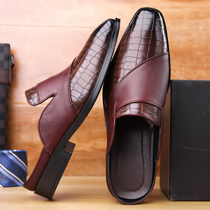 Women's Leather Summer Mules