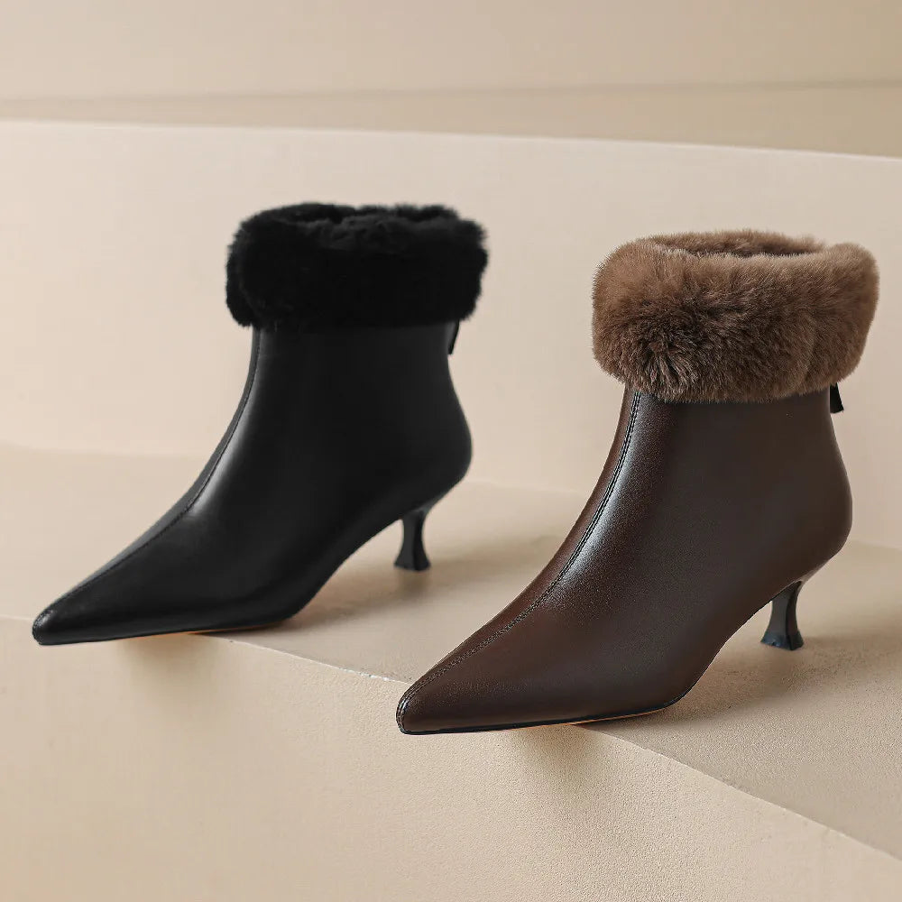 Clarks Women's Leather Ankle Boots