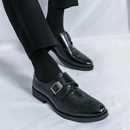 Men's Zenvor Genuine Leather Shoes