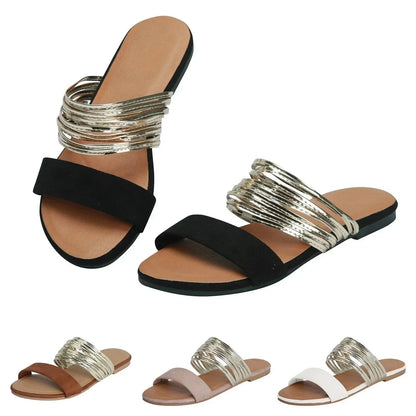 Women's Multi-Strap Slide Sandals