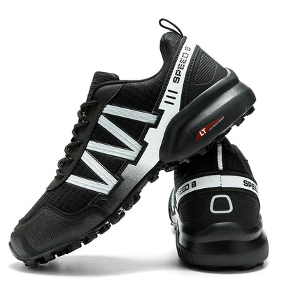 Men's Orthopedic Cycling Sneakers Flat Mountain Bike Shoes Outdoor Trekking Sneakers