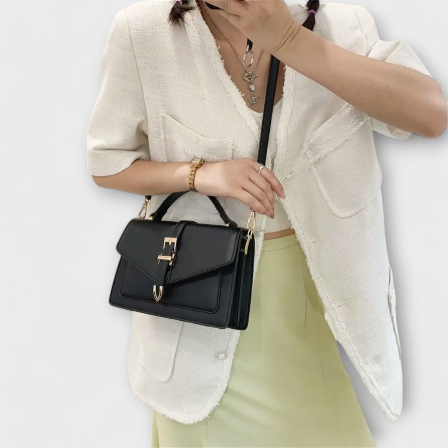 Classic Women's Leather Shoulder Bag