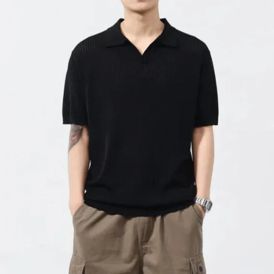 Varley Ribbed Polo - Jack Hafford