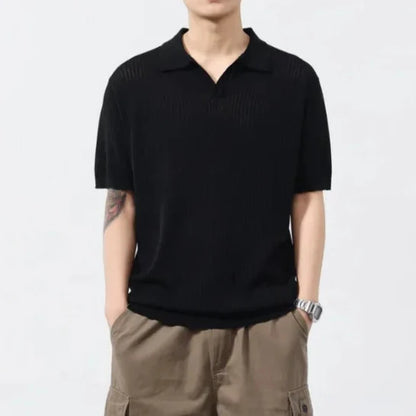Varley Ribbed Polo - Jack Hafford
