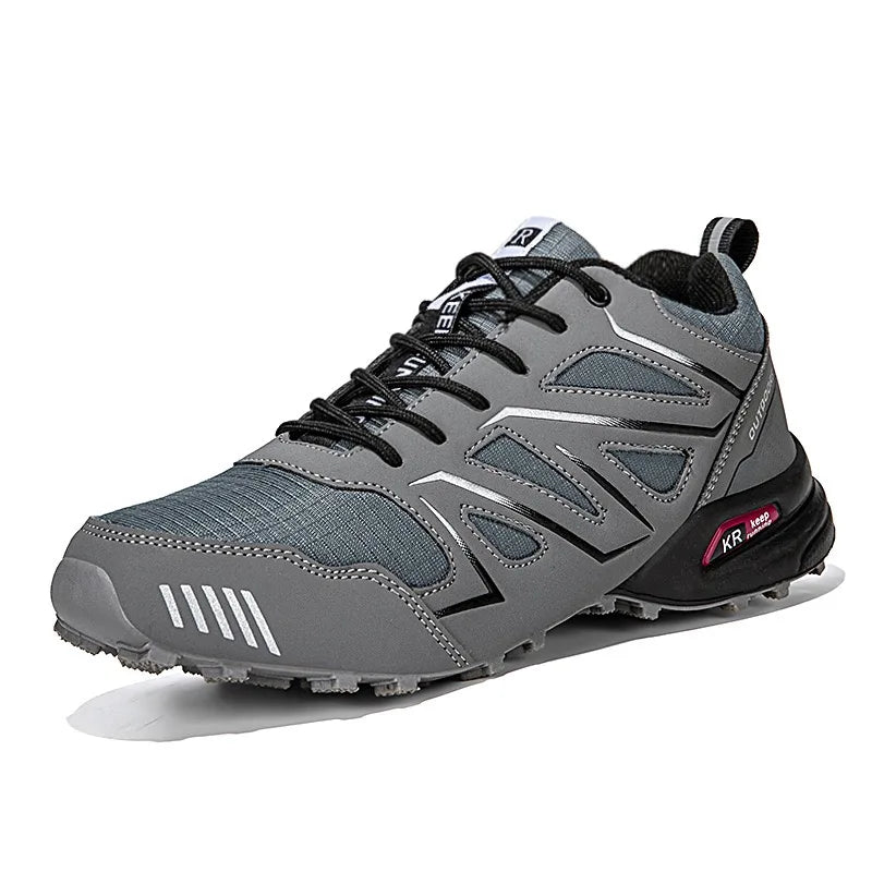 Orthopedic Men's Waterproof Hiking Shoes Non-Slip All-Terrain Outdoor Trekking Boots
