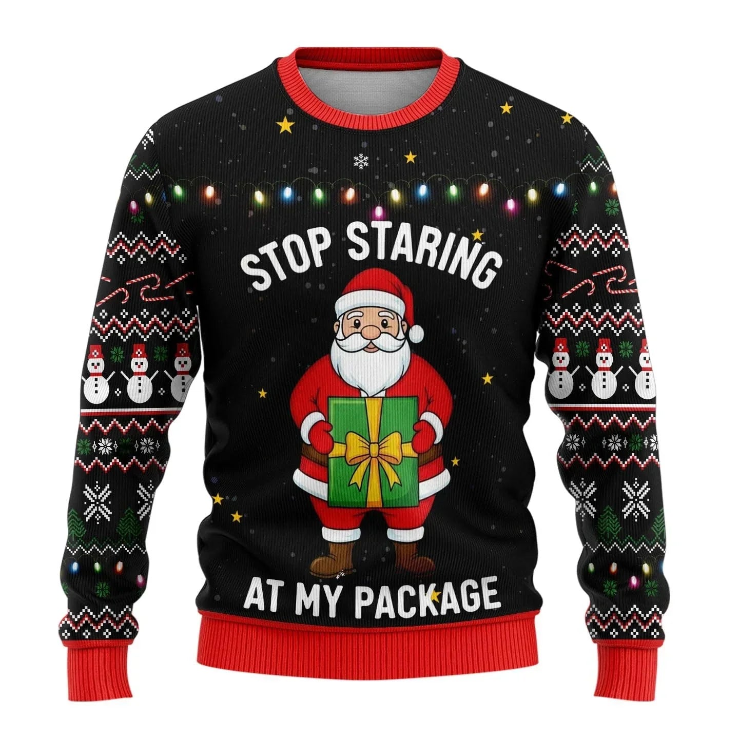 Marcus | Men Spring Graphic Crew Sweater