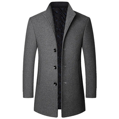 Jacob | Men’s Winter Wool Coat for Cold Weather