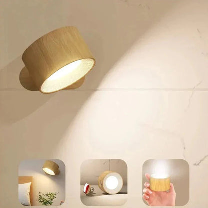 Magnetic Cordless Wall Lamp Rechargeable LED