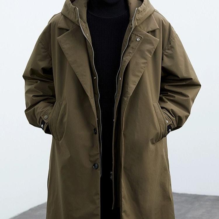 Grant | Men’s Hooded Utility Long Coat