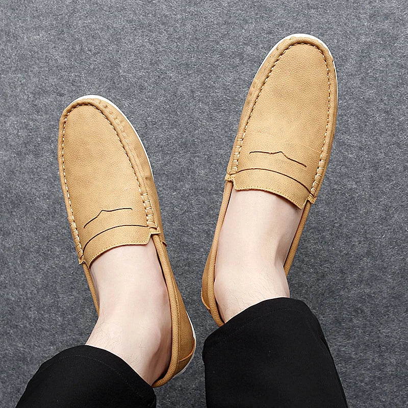 Travor Genuine Leather Loafers