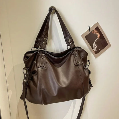 Lunelle Women's Large Leather Handbag Soft