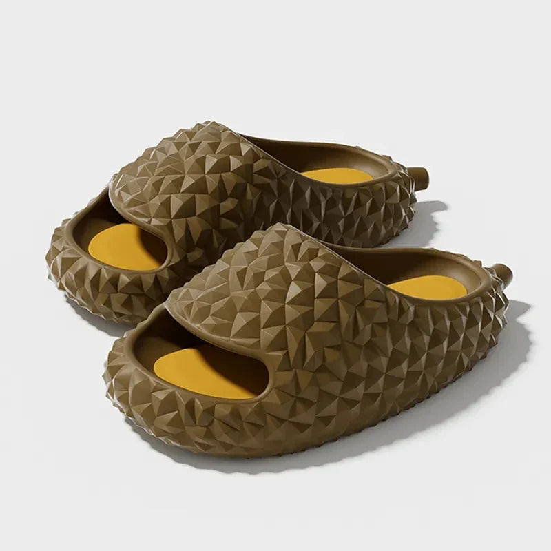 Warrior Fashion Durian Slippers For Women Eva Platform Soft Comfort House Slippers Woman Trendy Street Beach Sandals Summer 2023 - Jack Hafford