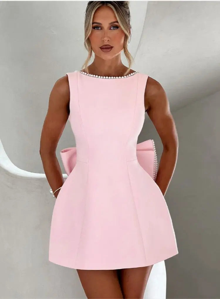 Women's Mini Dress Elegant Flattering Silhouette