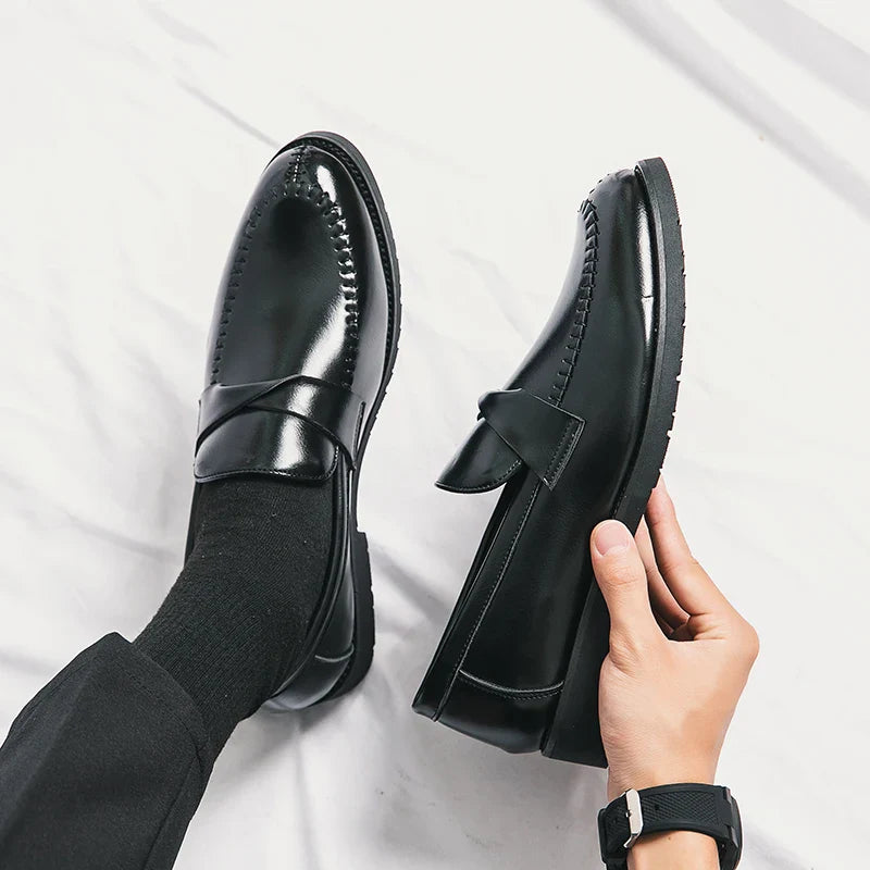 Teviot Genuine Leather Loafers