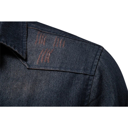 Henry | Men’s Denim Button-Up Shirt