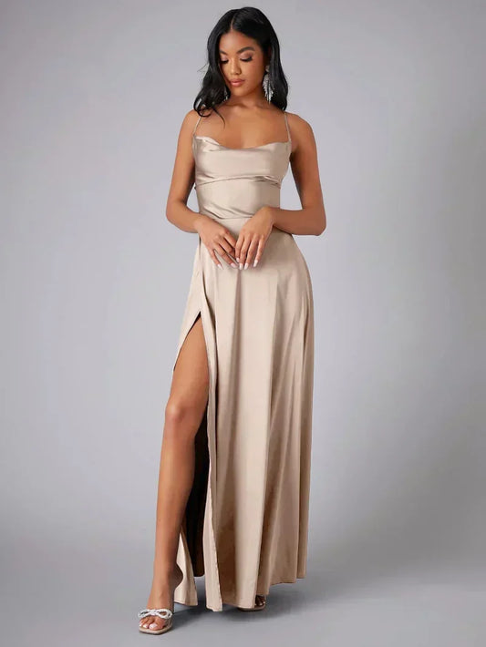 Evelyn | Women Summer Slit Maxi Dress