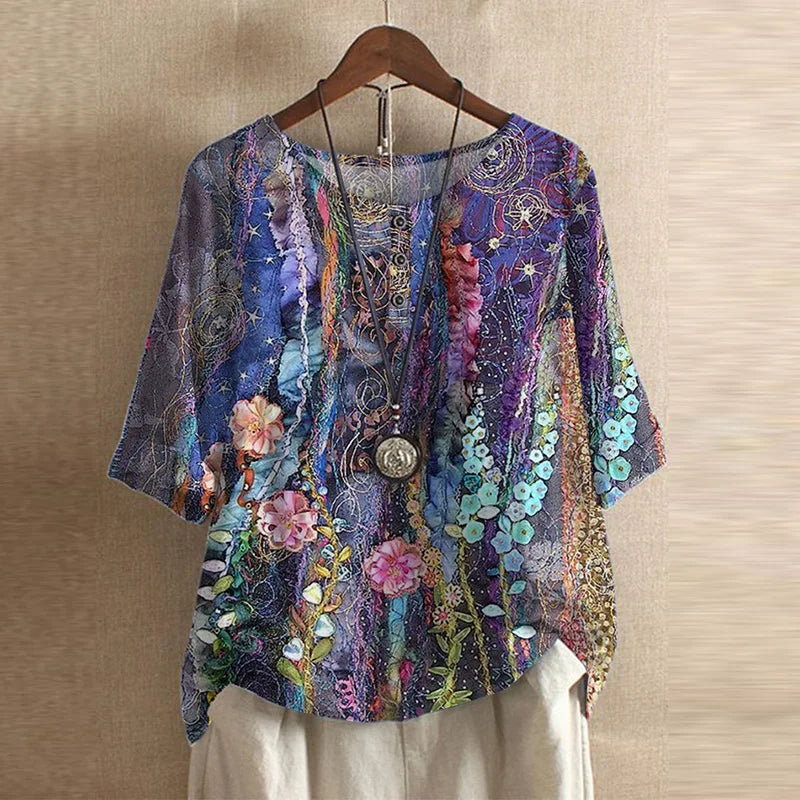 Women's Retro Blouse
