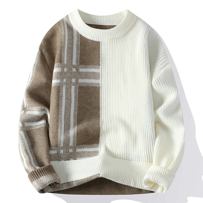 Jack | Men’s Spring Plaid Casual Sweater Style