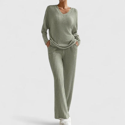 Kimberly | Women’s Relaxed Fit Knit Pajama Set