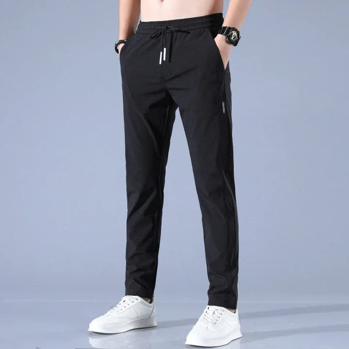 Men's Chino Pants Soft Cotton Beige