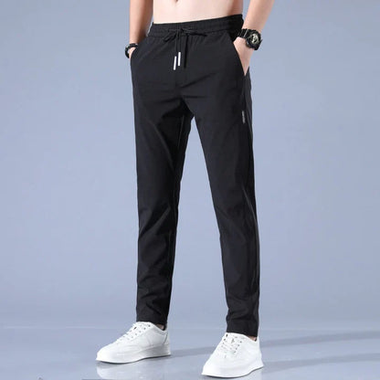 Men's Chino Pants Soft Cotton Beige