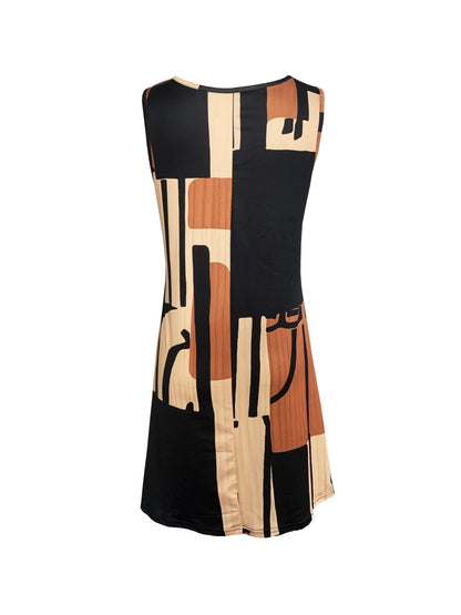 Aria - Sleeveless A-Line Dress