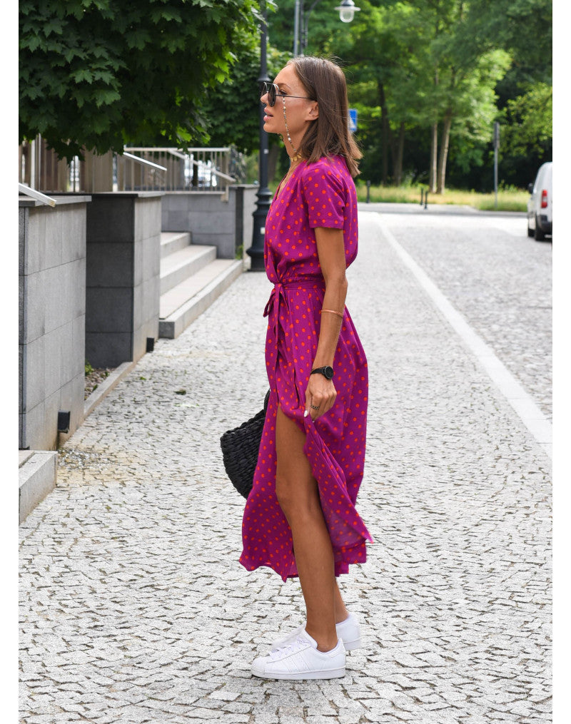 Women's Floral Short Sleeve Dress